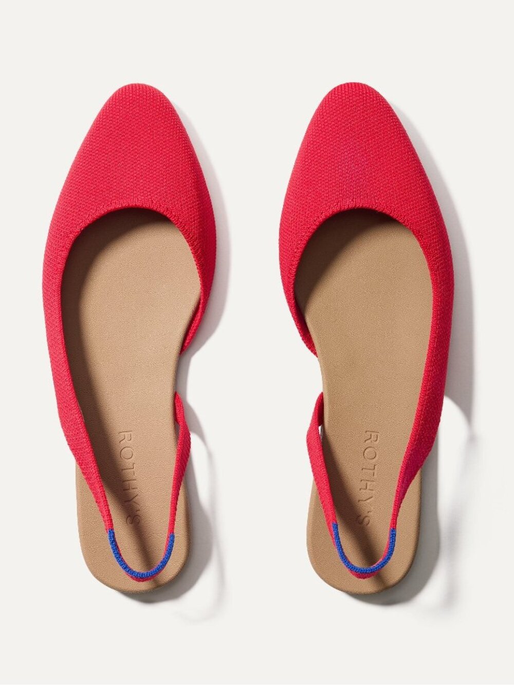 Rothy's The Almond Slingback - Lollipop Red Size 10.5